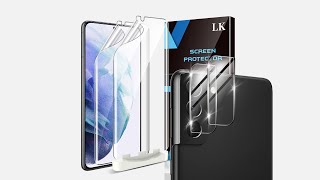 LK  [Flexible TPU] +[tapis antidérapant en maille grise]  +[objectif de caméra ] pour téléphone