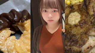 【いきなりステーキ】毎月29日はポイント3倍デー💓チキンステーキダブル440g🍚🍴\u0026ミスドのドーナツ🍩