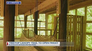 Treetop canopy overlooking greenery and wildlife to open at central Ohio park
