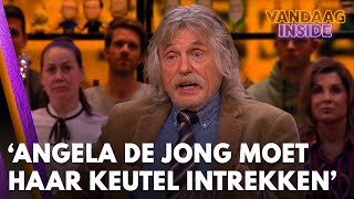 Johan over terugkeer Johnny de Mol bij HLF8: 'Angela de Jong moet haar keutel intrekken'