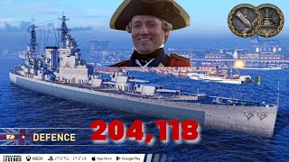 200K has never been easier HMS Defence is nasty