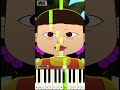 squid game 2 x incredibox sprunki @ddddani1 piano tutorial