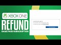 How To Refund Xbox Game Pass Subscription (2024) Simple Tutorial