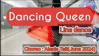 Dancing Queen Line Dance/Absolute Beginner Line Dance/댄싱퀸 라인댄스/가사포함/왕초급라인댄스/비기너라인댄스/은평구라인댄스