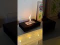 🔥 sleek black ethanol fireplace eco friendly ambiance anywhere 🔥