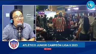 Junior de Barranquilla levanta el título de campeón del fútbol profesional colombiano
