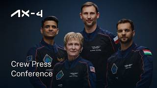 Ax-4 Mission | Crew Press Conference