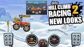 Hill Climb Racing 2 MONSTER TRUCK NEW LOOKS! Gameplay Walkthrough Android IOS