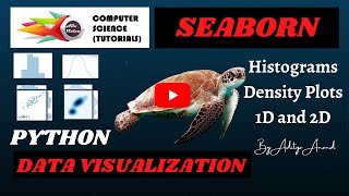 Histograms and Density Plots (1D and 2D) - Seaborn - Python - (2020) (India)