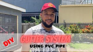 DIY Gutter Installation PT 1 | Gutters from PVC Pipe | DIY in Lockdown