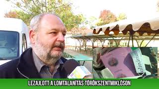 2017.10.12. Lezajlott a lomtalanítás Törökszentmiklóson