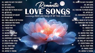 Best Romantic Old Love Songs of All Time 💖 70s 80s 90s Hits/ MLTR, Air Supply, Westlife, Boyzone...