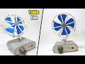 How To Make Rechargeable Table Fan From DC Motor At Home