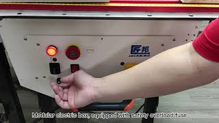 Jackbond JBS-220 Double-motor wood sawing machine Safety performance