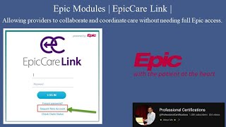 Epic Systems modules | EpicCare Link |