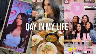 day in my life ☁️  where have i been, tiktok lives + get to know my EXO Babes