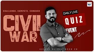 DAY 66 | CIVIL WAR - Live Quiz Event | Civil Engineering KPSC | Santhosh C B | Wincentre