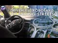 Immersive experience of driverless Robotaxi in China's capital Beijing