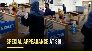 Viral: King Mahabali Made A Special Appearance At SBI