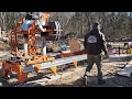 milling a big ass sycamore log part 1