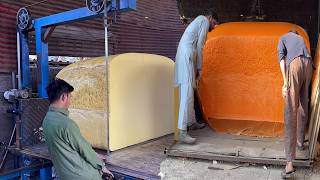 Most Interesting Traditional Process of Making Foam Like Soft Cakes