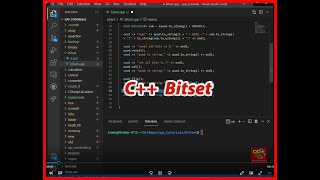C++ Bitset Class | Software Coding Tutorials Channel