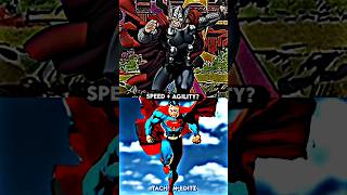 Thor vs superman (comics base) with proofs #shorts #shortsfeed ##dc #mcu #marvel #dceu #mcuvsdc