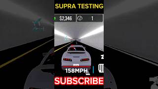 BRAND NEW SUPRA DRIVING TEST IN #roblox #shorts