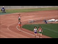 群馬県高校総体陸上2016　女子1500m決勝大会新記録