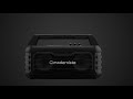 modernista sound beast rugged portable wireless bluetooth speaker karaoke boombox party speaker