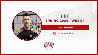 Justin- Calisthenics HIIT (Week 01) (Spring 2024)