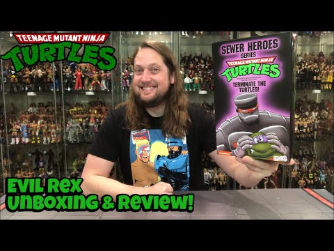 Evil Rex-1 Teenage Mutant Ninja Turtles Unboxing and Review!