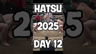 Hatsu 2025, Day 12: The Best Match You Missed #sumo #makushita #daishoryu #kaishin