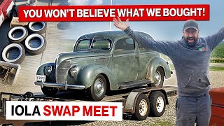 We Hit the Motherlode of Car Parts! The Midwests Greatest Swap Meet! Iola, Wisconsin 2024!