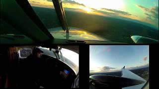 Flight vlog from Brandwine (KOQN) to Philadelphia (KPHL) in the King Air