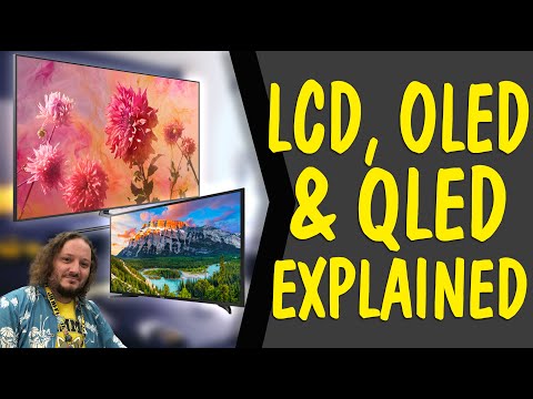 LCD, OLED & QLED explained in 2 MINUTES