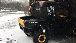 Can am commander rotax 1000 cold start