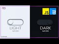 How To Make Website DARK MODE | Dark Theme Website Design Using HTML, CSS & JS | Desphixs