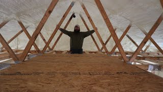 Building Out Our Attic Space For Future Mechanical