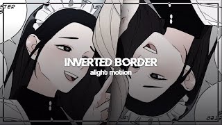 Inverted Border Tutorial || Alight Motion