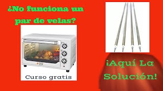 Horno eléctrico no calienta arriba | Solución Tutorial