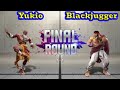 Street Fighter 6: Yukio(Dhalsim) Vs Blackjugger(Ryu)