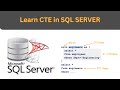 CTE in SQL Server | Common Table Expression