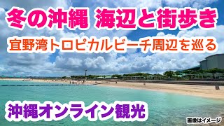 【沖縄オンライン観光】冬の沖縄  宜野湾トロピカルビーチ周辺を巡る「沖縄旅行情報」