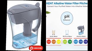 New Advance Water 💦 Filter KENT 11054 Alkaline Water Filter Pitcher 3.5 L New  Launching