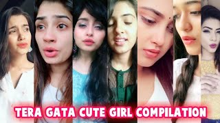 Ishme Tera Gata Mera Kuch Nahi Jata | Cute Girl's Compilation | Musically India