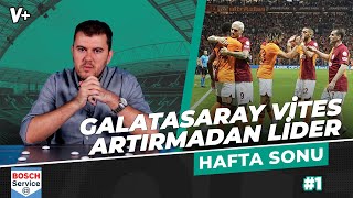 Galatasaray vitesi artırmadan lider oldu | Sinan Yılmaz | Hafta Sonu #1