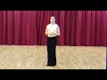 international style quickstep level 4 lesson 1