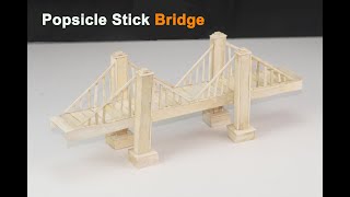How to Build Amazing Mini Bridge | Popsicle Stick Bridge | Ice Cream Stick Bridge
