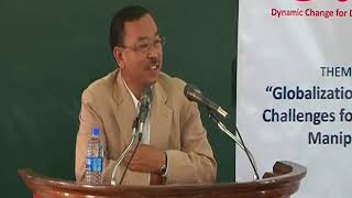 Dr Dhanabir Laishram speaking during Dynamic Manipur’s Inspiration Episode 6